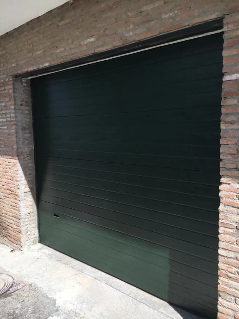 Puerta seccional de cliente